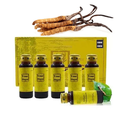OEM ODM Private label cordyceps płyn doustny 100% roztwór wyciągu z Cordyceps sinensis