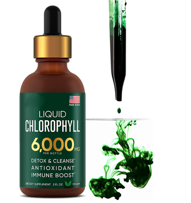 OEM Private Label Liquid Chlorophyll Herbal Extract Chlorophyll Drops Suplement energetyczny