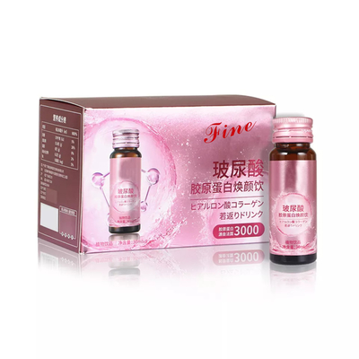 Oem Private Label Butelka Halal Beauty Skin Whitening Marine Collagen Peptide Powder Liquid Drink Water Supplement