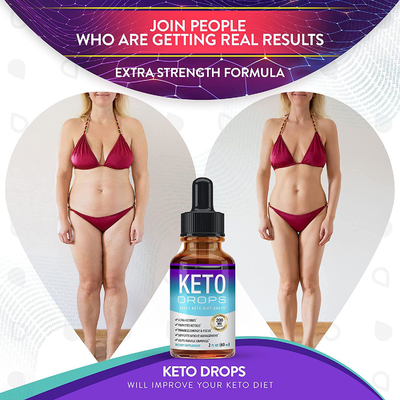 OEM Dostosowane logo Fat Burner Weight Loss Dieta wyszczuplająca Płynny olej Keto Diet Drops dla mężczyzn i kobiet