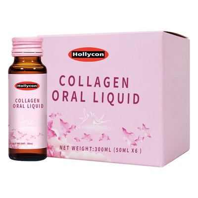 OEM Halal Beauty Skin Drink Przenośna pomoc dla nawilżającego suplementu Healthcare Collagen Oral Liquid
