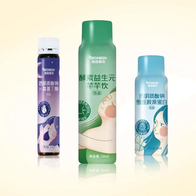 Napój kolagenowy Płyny doustne Grzyb Elderberry Kobieta 30 ml 50 ml Szklana butelka PE OEM