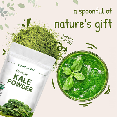 OEM Organic Greens Superfood Juiced Powder Ekstrakt z jarmużu w proszku