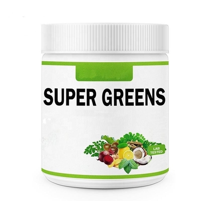 Enzymy trawienne Probiotyki Superfood Greens Blend Powder OEM With Spirulina Chlorella