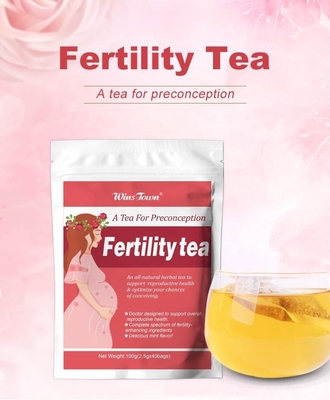 Women'S Fertility Ciąża Herbata OEM Detox Czyszczenie Macicy Suplement