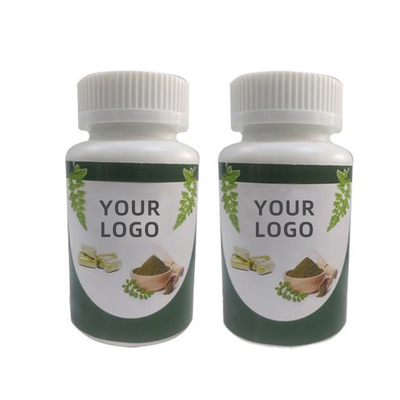OEM Moringa w proszku prywatne marki Moringa kapsułki organiczne spersonalizowane liście moringi w proszku