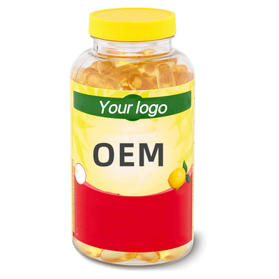 OEM HALAL Private Label Wysokiej jakości kapsułki z olejem z ryb Omega 3