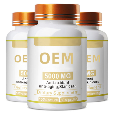 OEM Multiwitaminy i suplement diety 10000 mg Witamina E Kapsułka Softgel Pigułki glutationowe Kapsułka wybielająca skórę