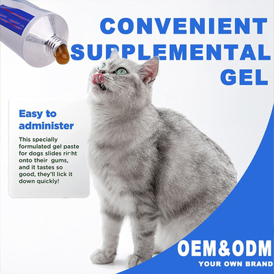 OEM&amp;ODM Dog Cat Witaminy Minerały Suplement diety 120g Pet Nutrition Plus żel