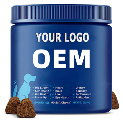 OEM Pet Dog And Cat Training Rewards Snack Nutrition Suplement witaminowy