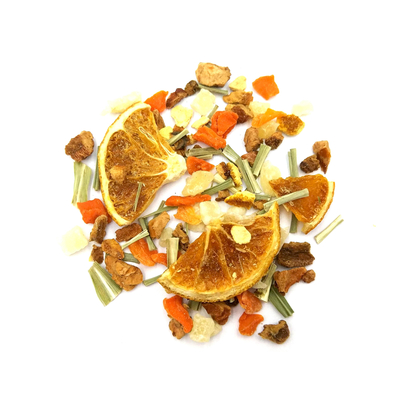 OEM Fruit Mix Tea Flavour Herbata Torebki Lemon Passion Fruit Flavour Tea Blend