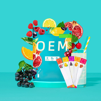 Private Label Solid Beverage OEM Bezcukrowy męski suplement treningowy dla kobiet Odświeżający Nawilżający