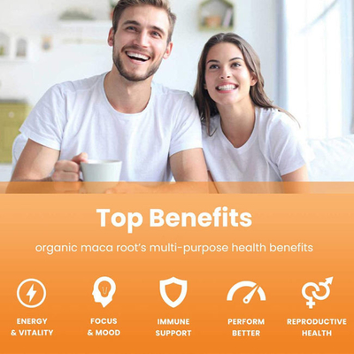 Maca Capsules Suplementy diety dla mężczyzn Silne suplementy do ciała Fitness