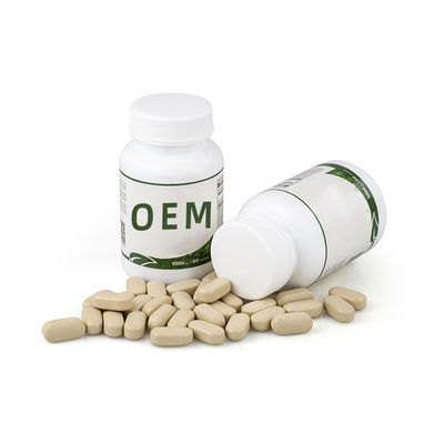 Private Label Witamina C 1500 mg z cynkiem 15 mg tabletka dla mężczyzn w średnim wieku, osoby starsze, kobiety