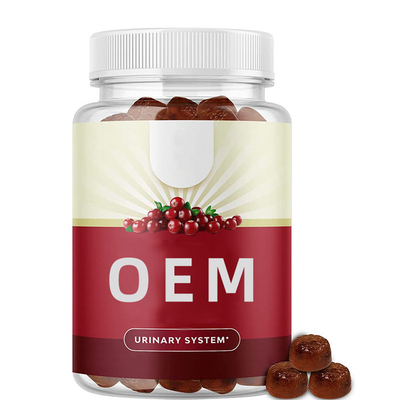 100% naturalne suplementy diety dla kobiet Żurawina Probiotyczne żelki Układ moczowy Żurawina Suplement diety